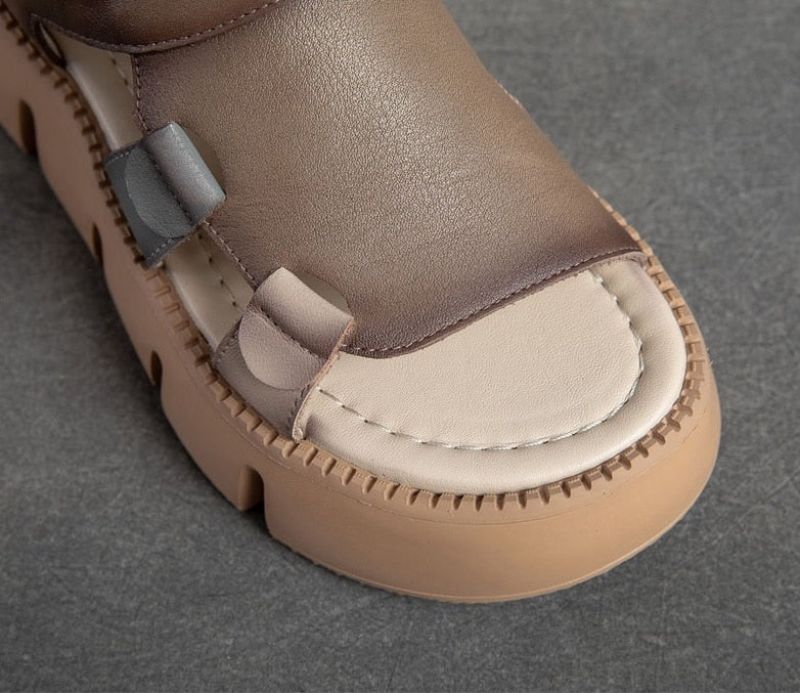 Luky Naisten Alustasandaalit - Beige