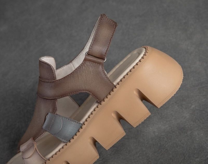 Luky Naisten Alustasandaalit - Beige
