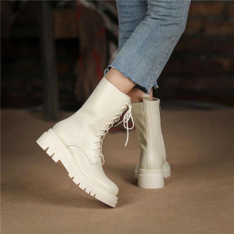 Lula Naisten Saappaat - Beige