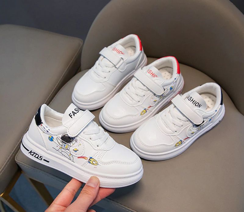 Luna Unisex Lasten Muotilenkkarit - Punainen