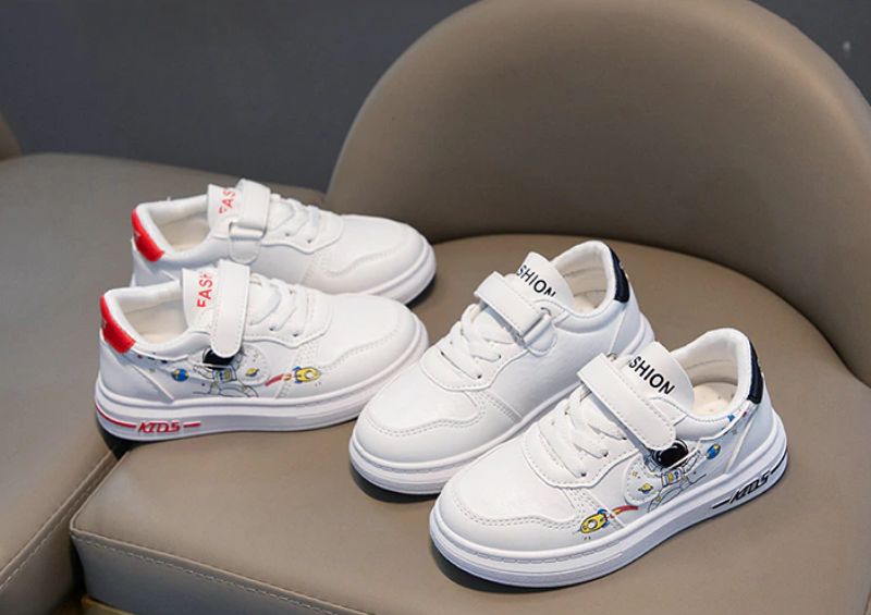 Luna Unisex Lasten Muotilenkkarit - Punainen