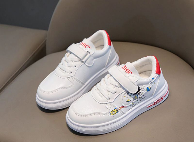 Luna Unisex Lasten Muotilenkkarit - Punainen