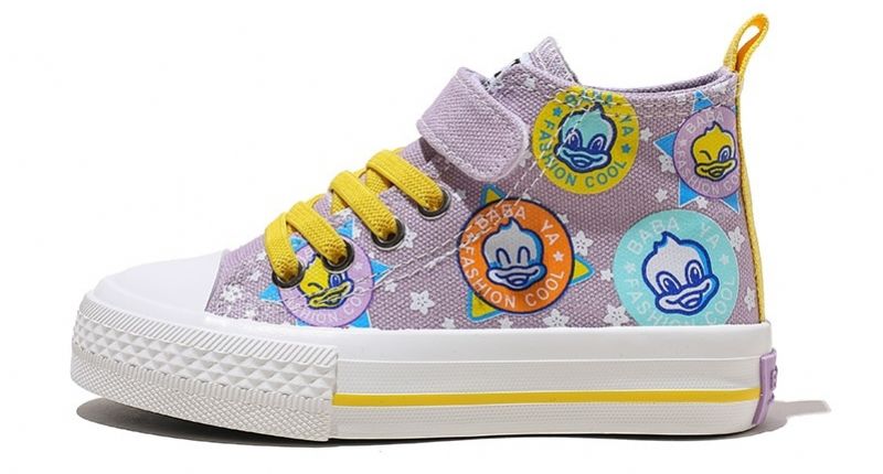 Luzmila Tyttöjen High Top Tennarit - Purppura
