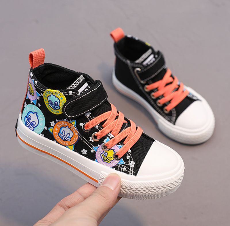 Luzmila Tyttöjen High Top Tennarit - Purppura
