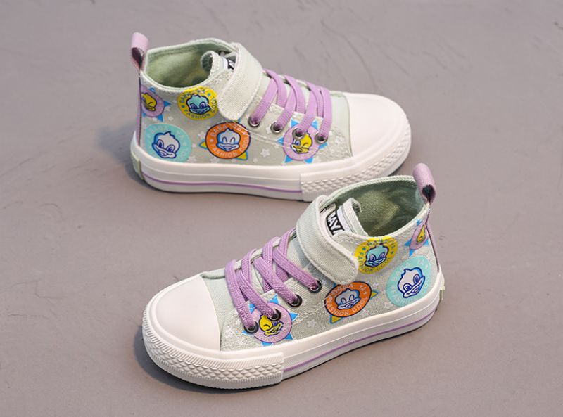 Luzmila Tyttöjen High Top Tennarit - Purppura