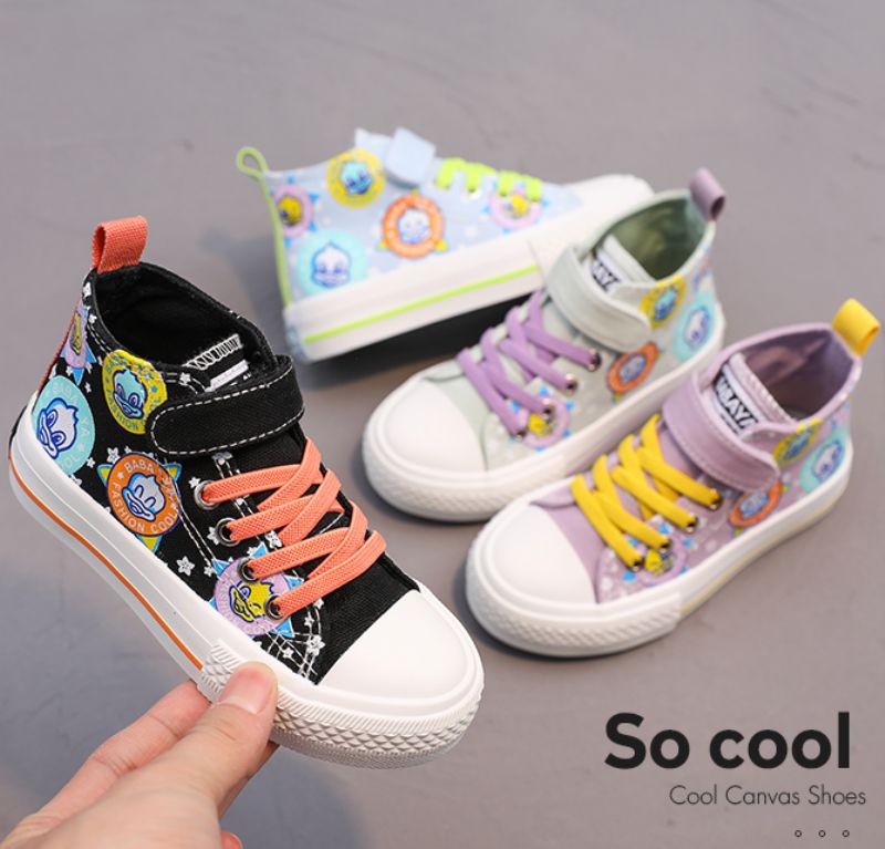 Luzmila Tyttöjen High Top Tennarit - Purppura