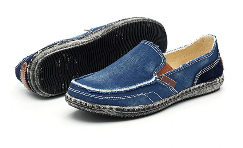 Macario Miesten Loafers Vapaa-ajan Kengät - Harmaa