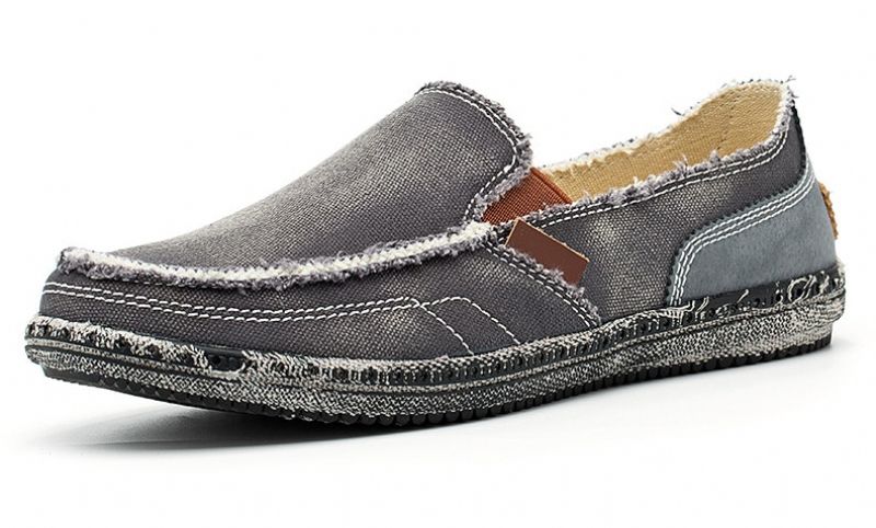 Macario Miesten Loafers Vapaa-ajan Kengät - Harmaa