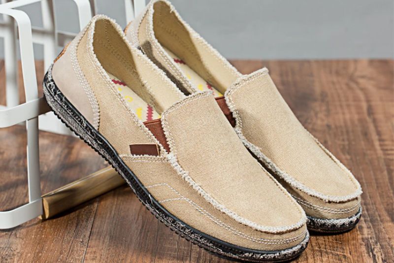 Macario Miesten Loafers Vapaa-ajan Kengät - Harmaa
