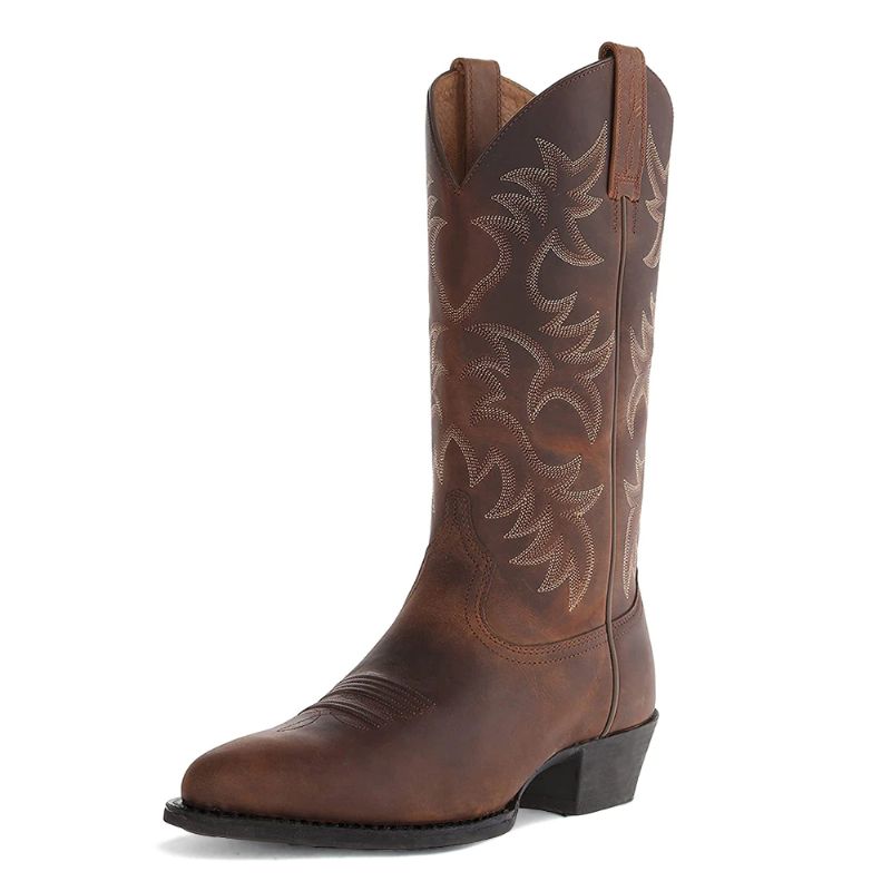 Macfly Miesten Western-saappaat - Ruskea