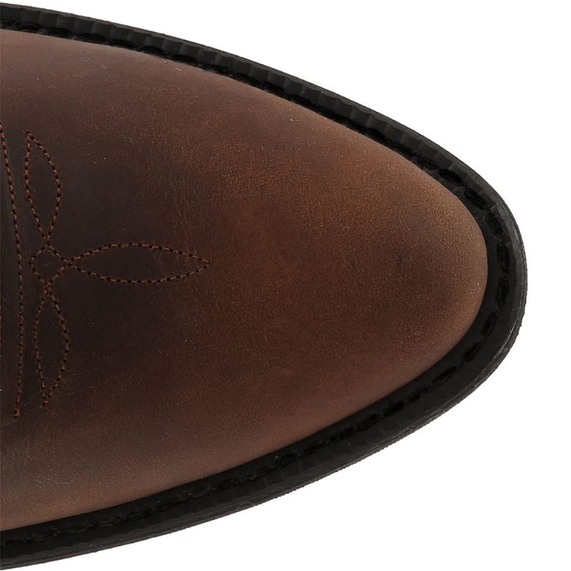 Macfly Miesten Western-saappaat - Ruskea