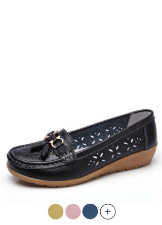 Makea Naisten Musta Loafer