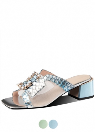 Malena Naisten Muoti Square Heels Sandaalit