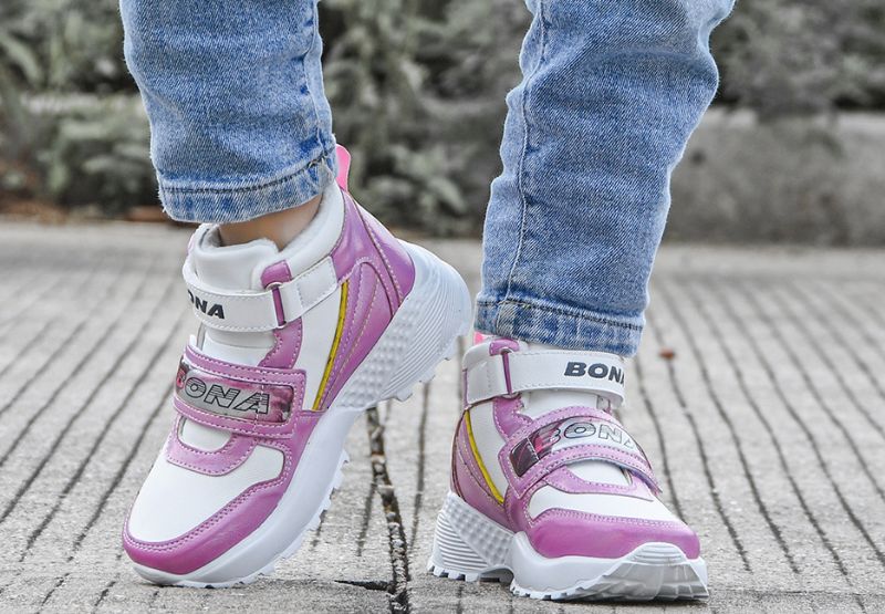 Malone Unisex Lasten Lämpimät Tennarit - Vihreä
