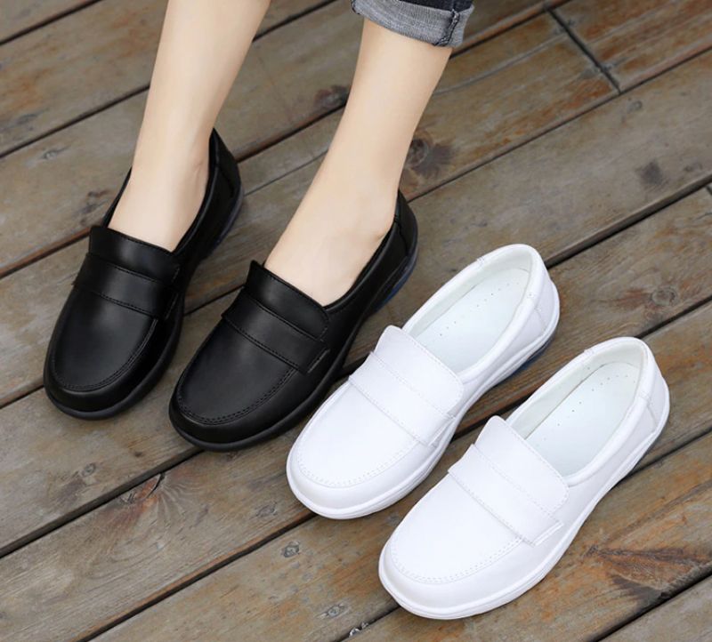 Malvina Naisten Loafer Slip-on -kengät - Musta