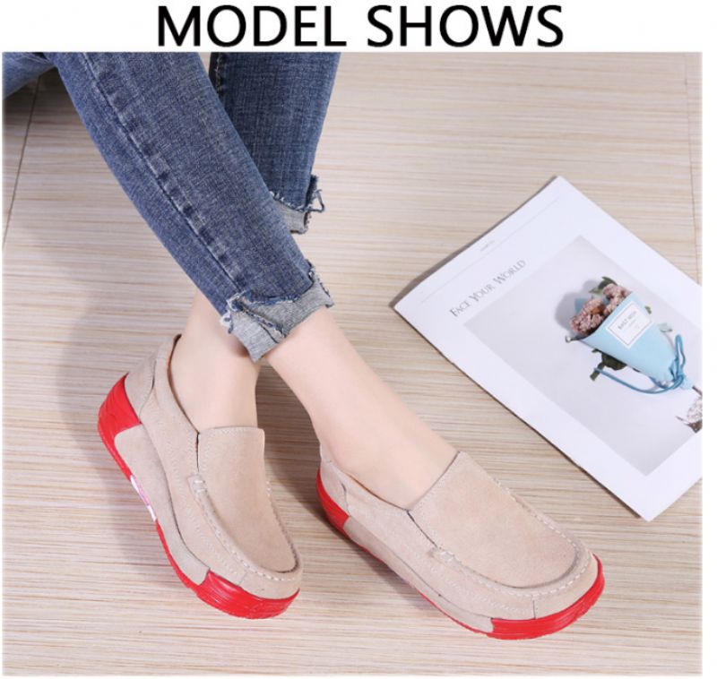 Marbella Naisten Platform Slip On Mustat Kengät - Musta