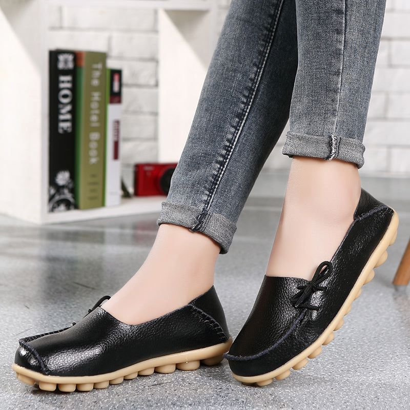 Marcela Naisten Slip-on Flats - Kulta