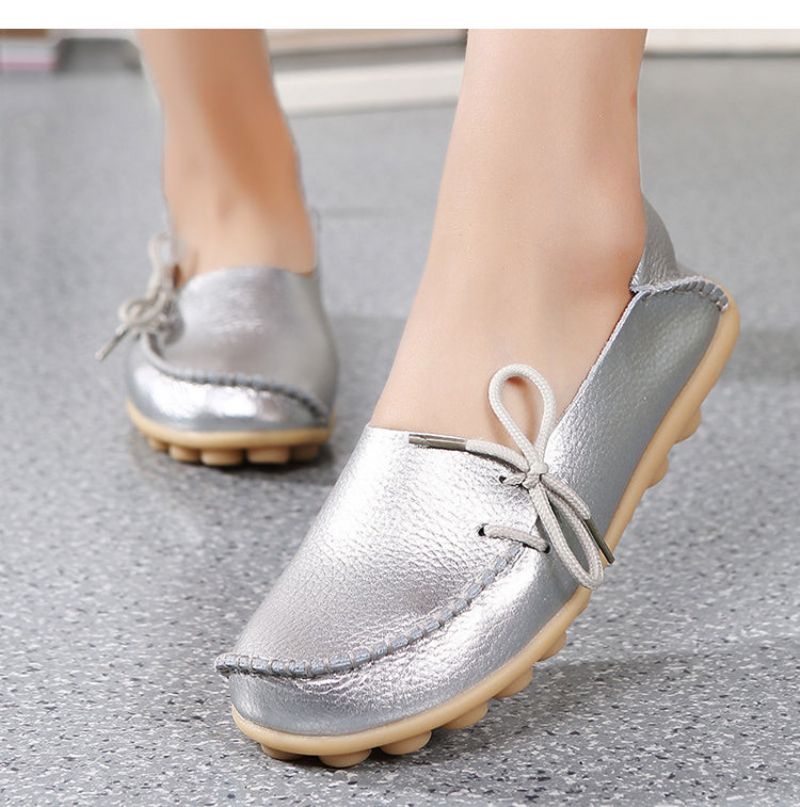 Marcela Naisten Slip-on Flats - Kulta