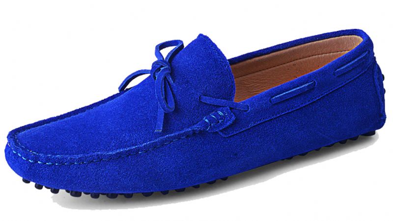 Marco Miesten Loafers -mekkokengät - Sininen