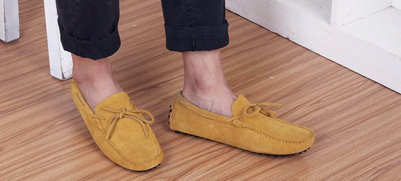 Marco Miesten Loafers -mekkokengät - Sininen