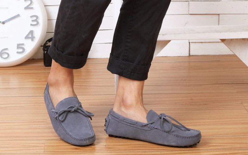 Marco Miesten Loafers -mekkokengät - Sininen
