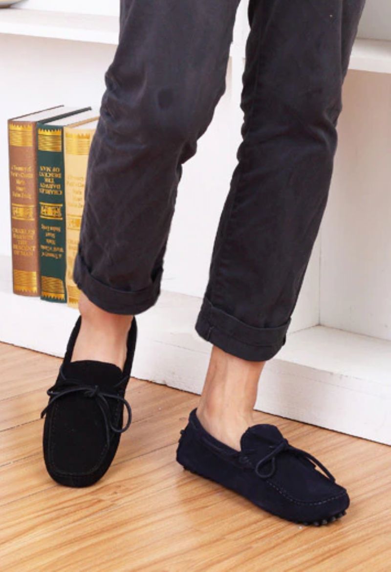 Marco Miesten Loafers -mekkokengät - Sininen