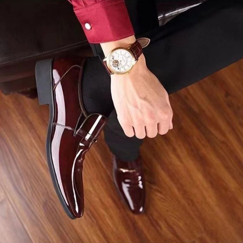 Marcus Miesten Loafer-mekkokengät - Black Hollow
