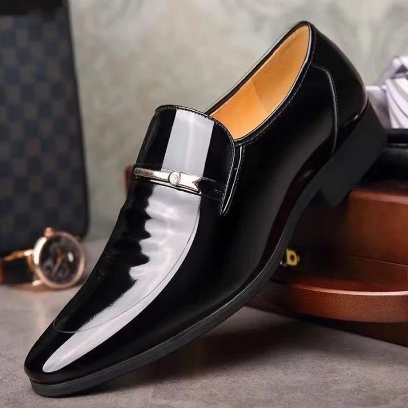 Marcus Miesten Loafer-mekkokengät - Black Hollow