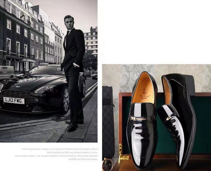 Marcus Miesten Loafer-mekkokengät - Black Hollow