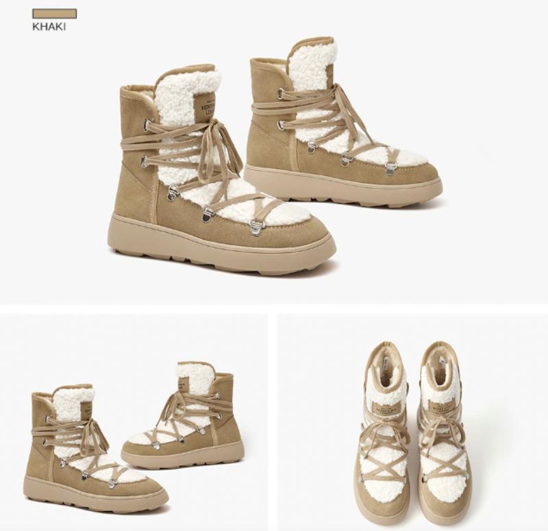 Mariana Naisten Saappaat - Khaki