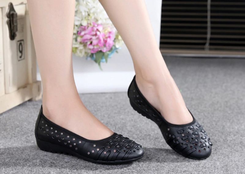 Marina Naisten Loafer Slip On Mustat Kengät - Musta