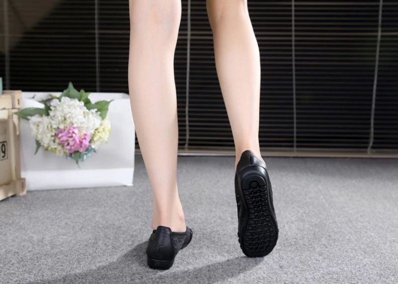 Marina Naisten Loafer Slip On Mustat Kengät - Musta
