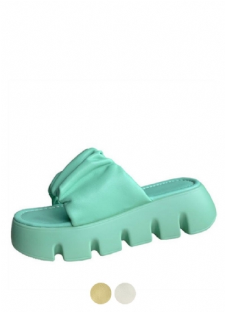 Maryn Naisten Platform Nahkatossut