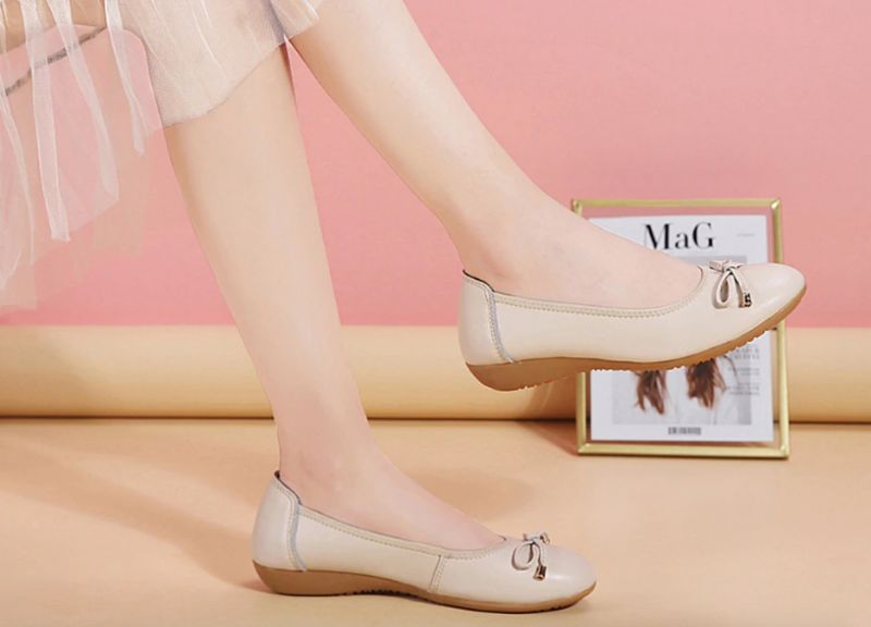 Masha Naisten Tasaiset Kengät - Beige