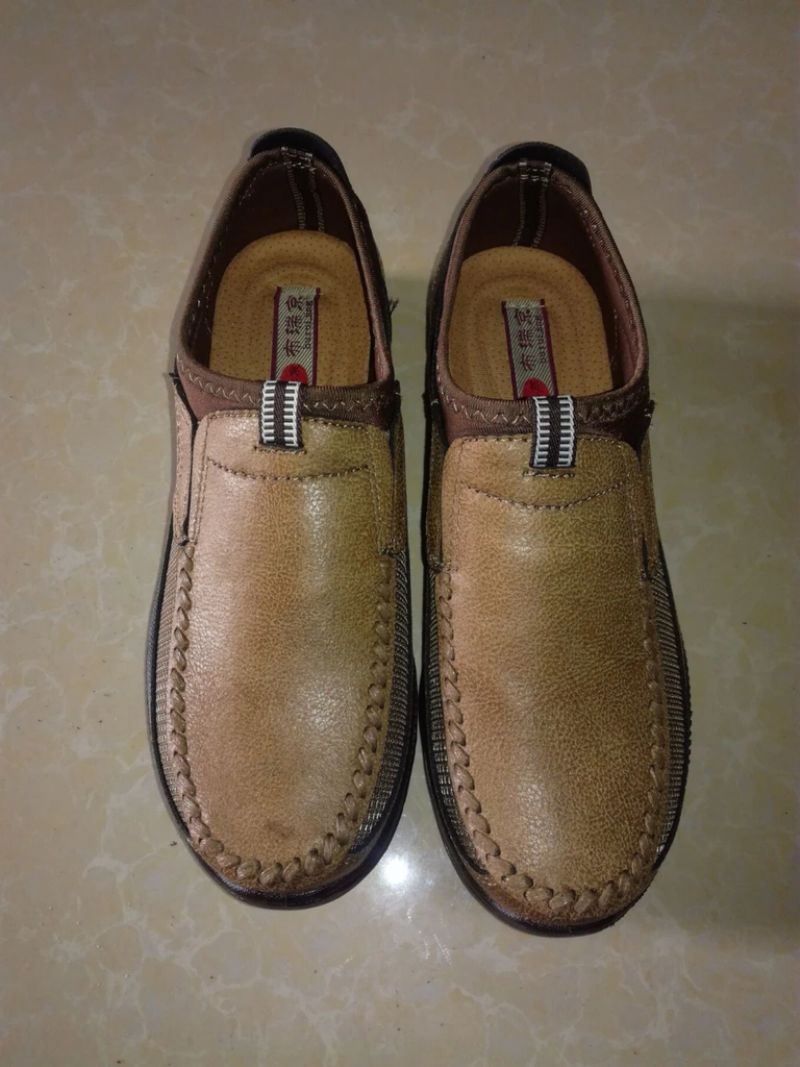Max Miesten Loafers Vapaa-ajan Kengät - Kameli