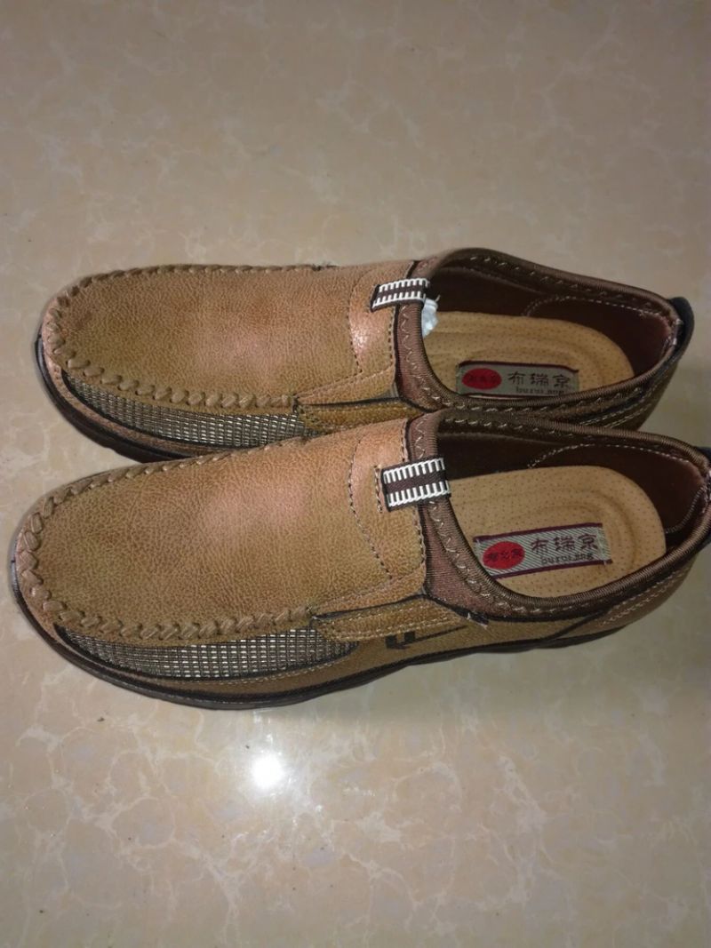 Max Miesten Loafers Vapaa-ajan Kengät - Kameli