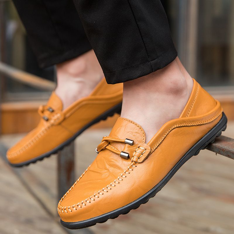 Melchor Miesten Loafers-mekkokengät - Musta