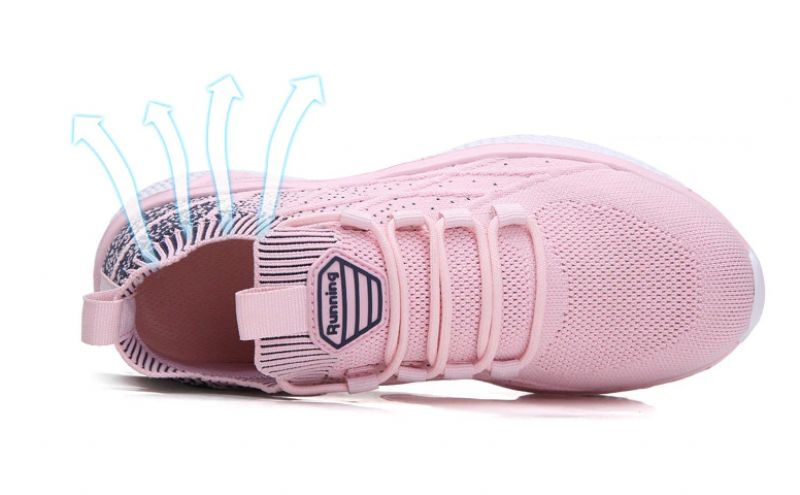 Melgen Naisten Sneaker Mukava Nauhanauha - Pinkki