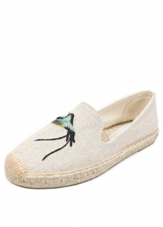 Melva Naisten Summer Flat Slip-on Hengittävä Espadrille