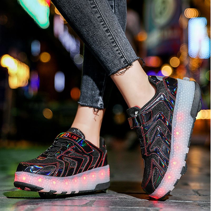 Memphis Unisex Lasten Rullalenkkarit - Pinkki