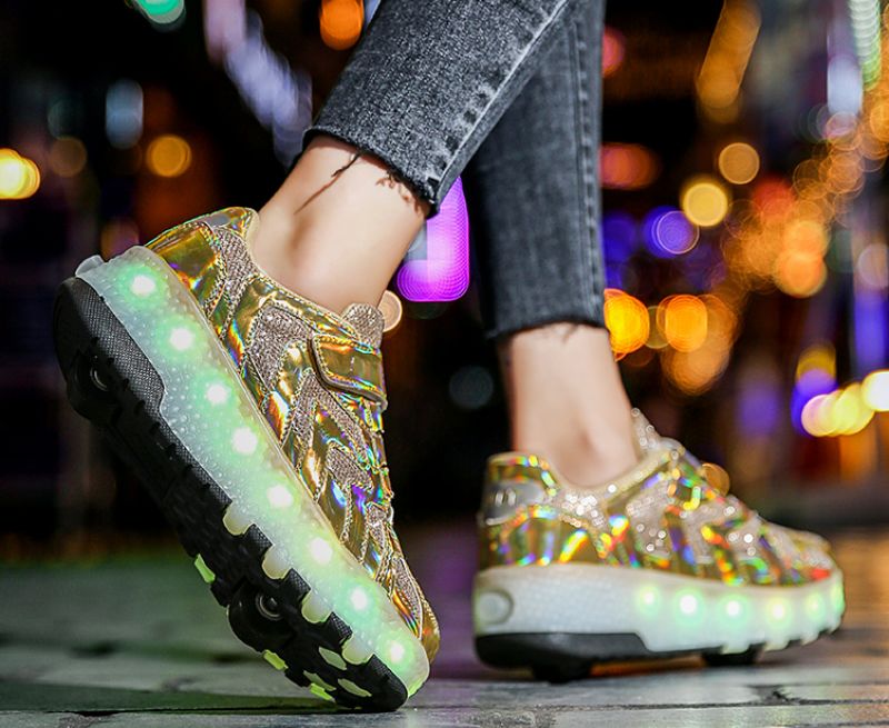 Memphis Unisex Lasten Rullalenkkarit - Pinkki