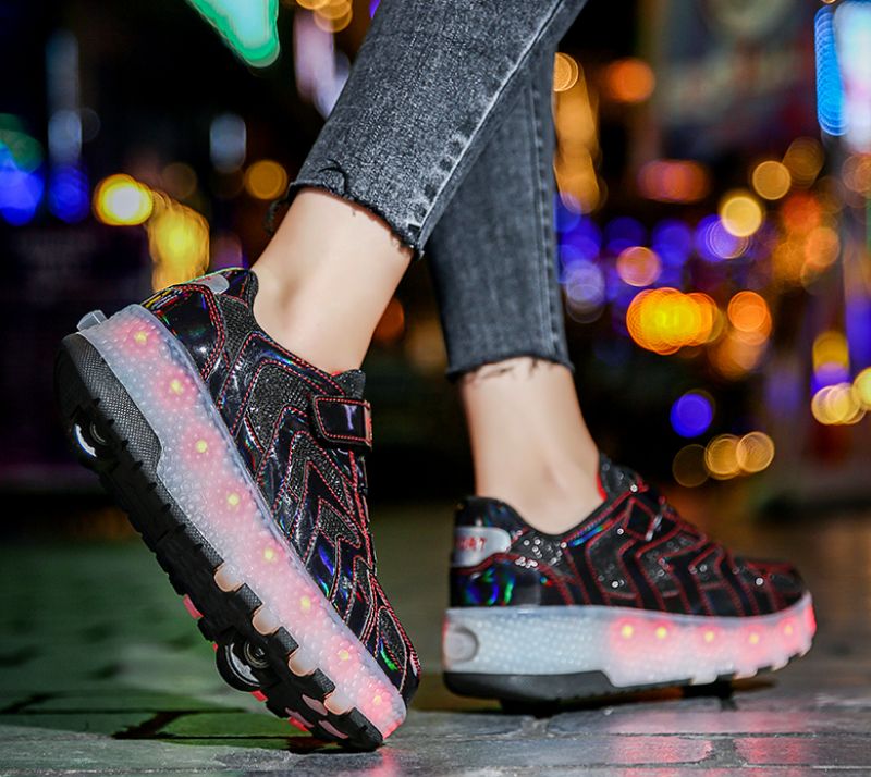 Memphis Unisex Lasten Rullalenkkarit - Pinkki