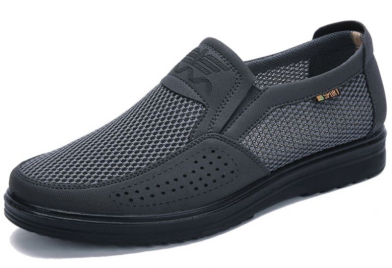 Mendy Miesten Slip-on Loafer - Harmaa