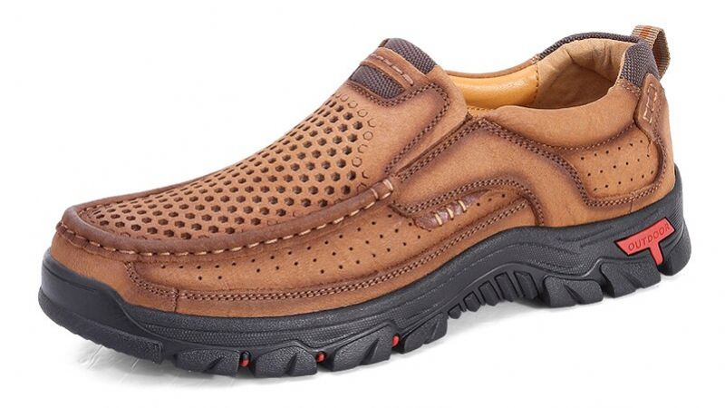 Menphis Miesten Loafers Vapaa-ajan Kengät - Khaki