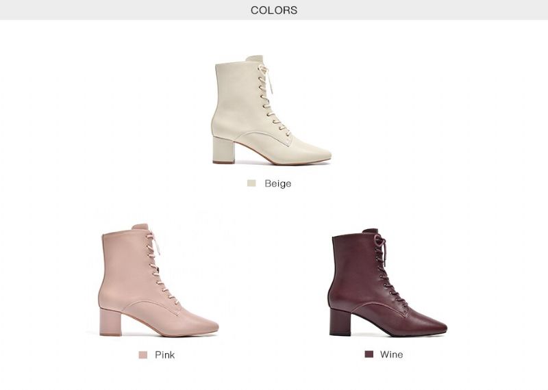 Mercy Naisten Aidosta Nahasta Valmistetut Korkokengät - Beige