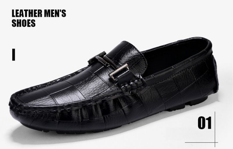 Methan Miesten Loafers -mekkokengät - Sininen
