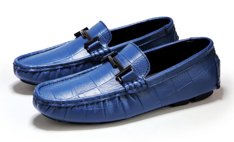 Methan Miesten Loafers -mekkokengät - Sininen
