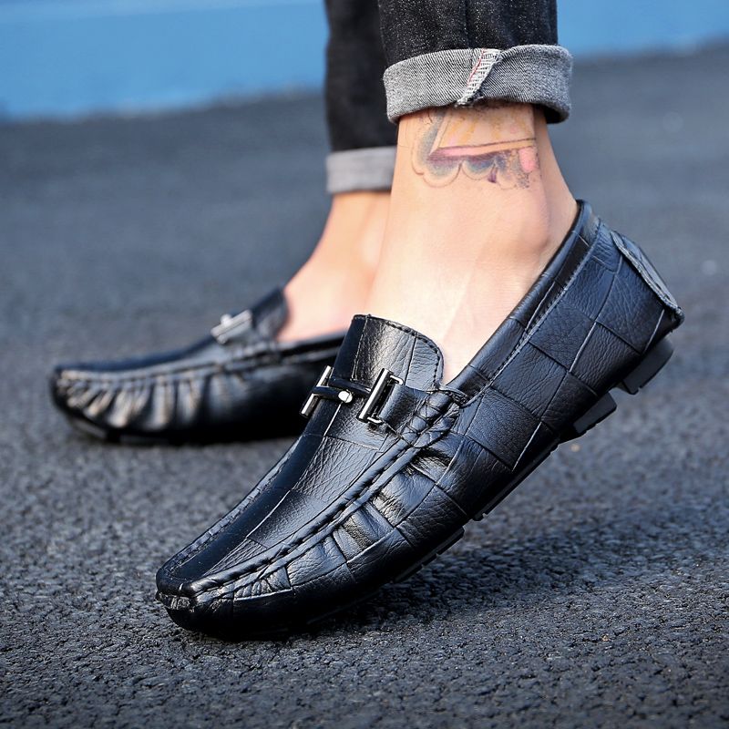 Methan Miesten Loafers -mekkokengät - Sininen