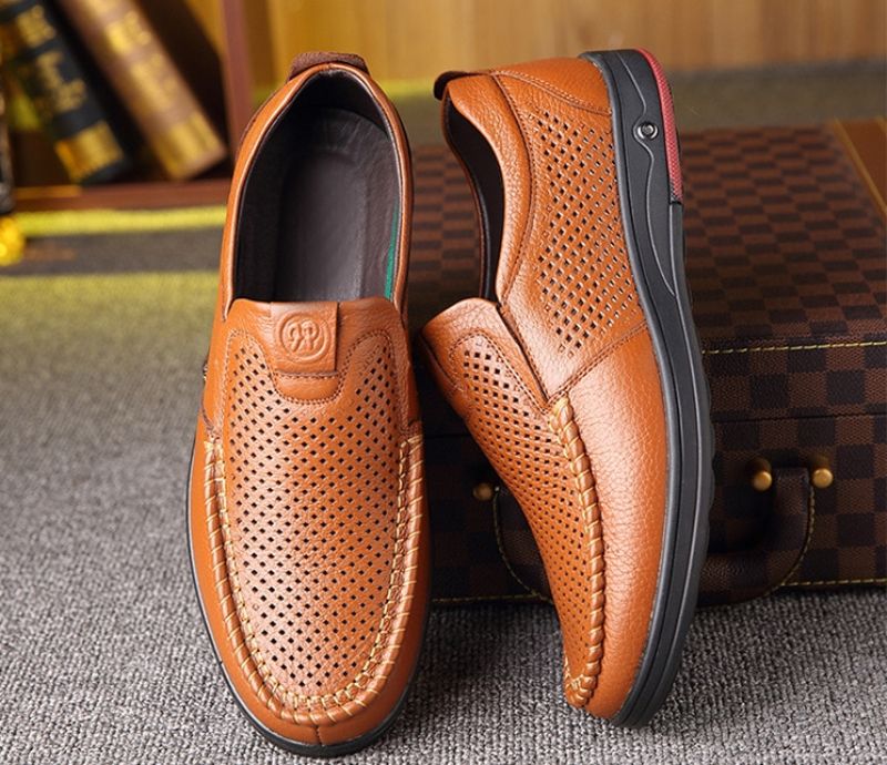 Miesten Alevin Loafers -mekkokengät - Musta
