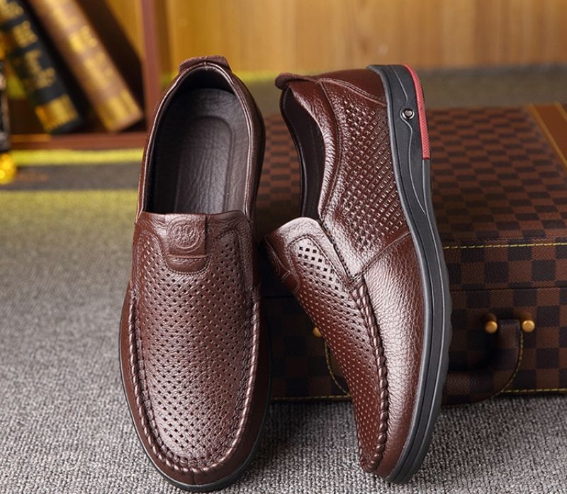 Miesten Alevin Loafers -mekkokengät - Musta
